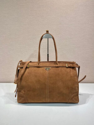 Prada Bonnie extra large leather handbag