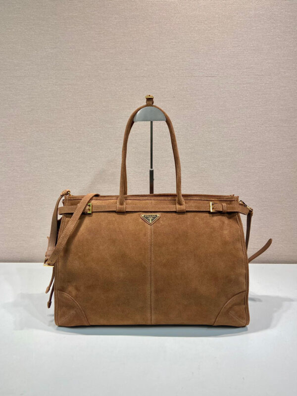 Prada Bonnie extra large leather handbag