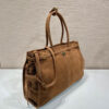 Prada Bonnie extra large leather handbag