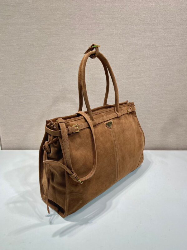 Prada Bonnie extra large leather handbag
