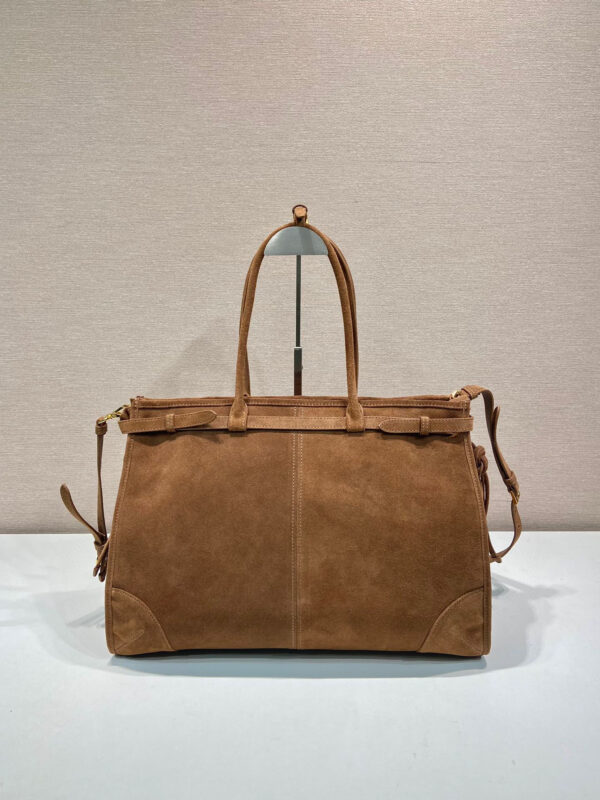 Prada Bonnie extra large leather handbag