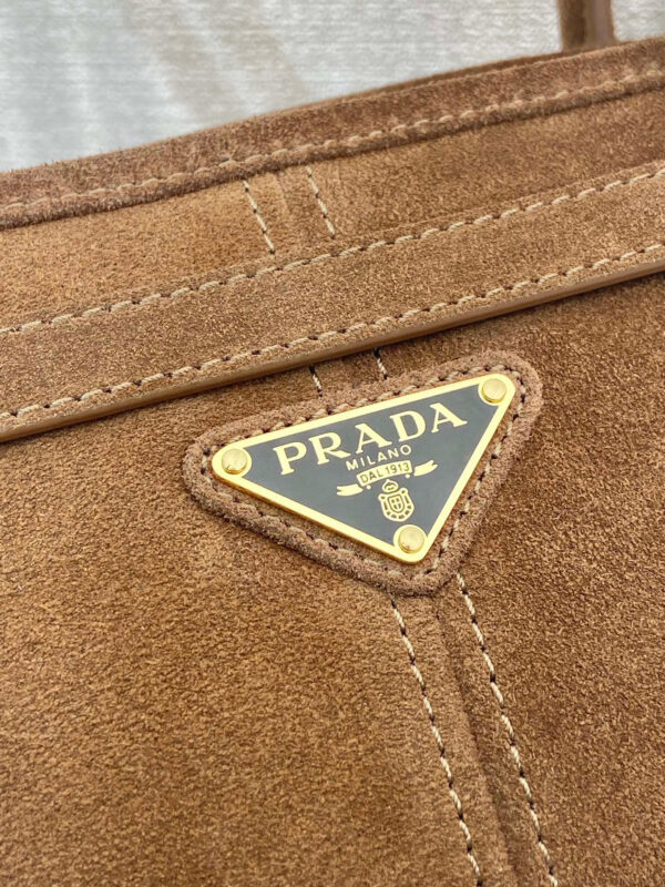 Prada Bonnie extra large leather handbag