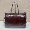 Prada Bonnie extra large leather handbag