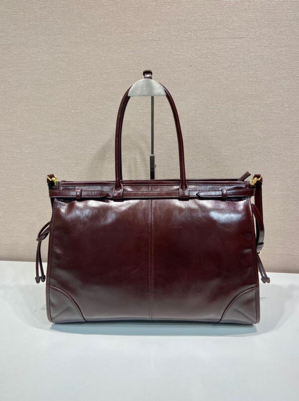 Prada Bonnie extra large leather handbag