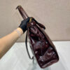 Prada Bonnie extra large leather handbag