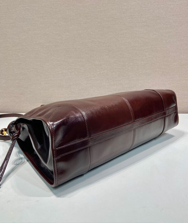 Prada Bonnie extra large leather handbag