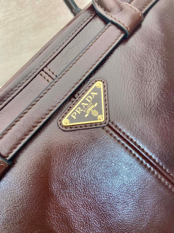 Prada Bonnie extra large leather handbag