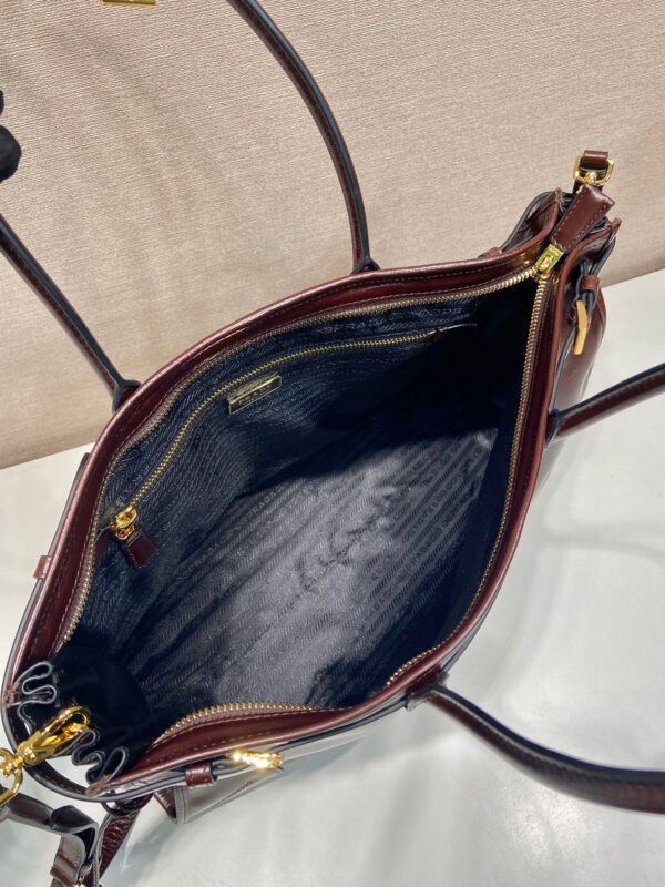 Prada Bonnie extra large leather handbag
