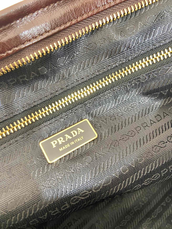 Prada Bonnie extra large leather handbag