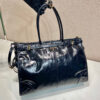 Prada Bonnie extra large leather handbag