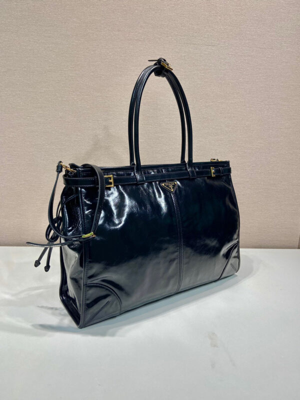 Prada Bonnie extra large leather handbag