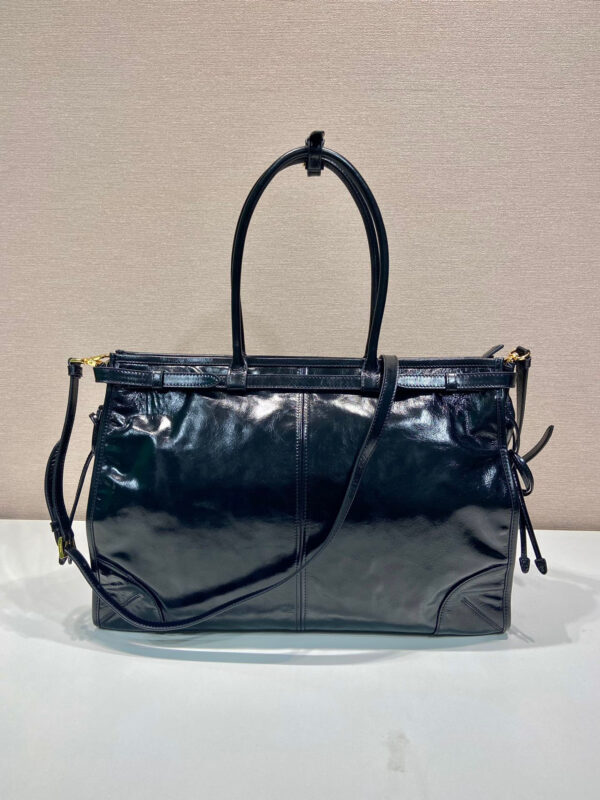 Prada Bonnie extra large leather handbag