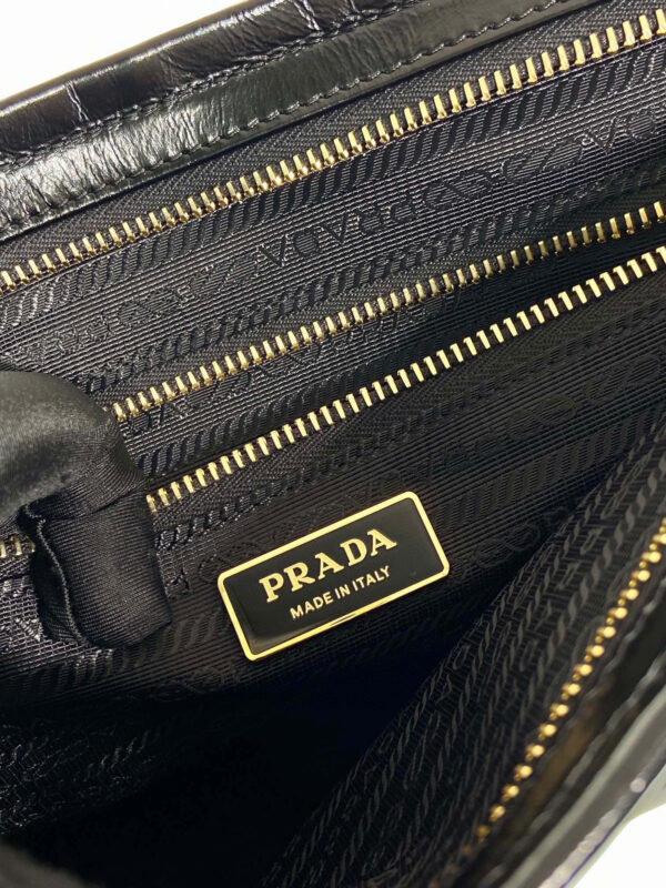 Prada Bonnie extra large leather handbag