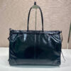 Prada Bonnie leather tote bag