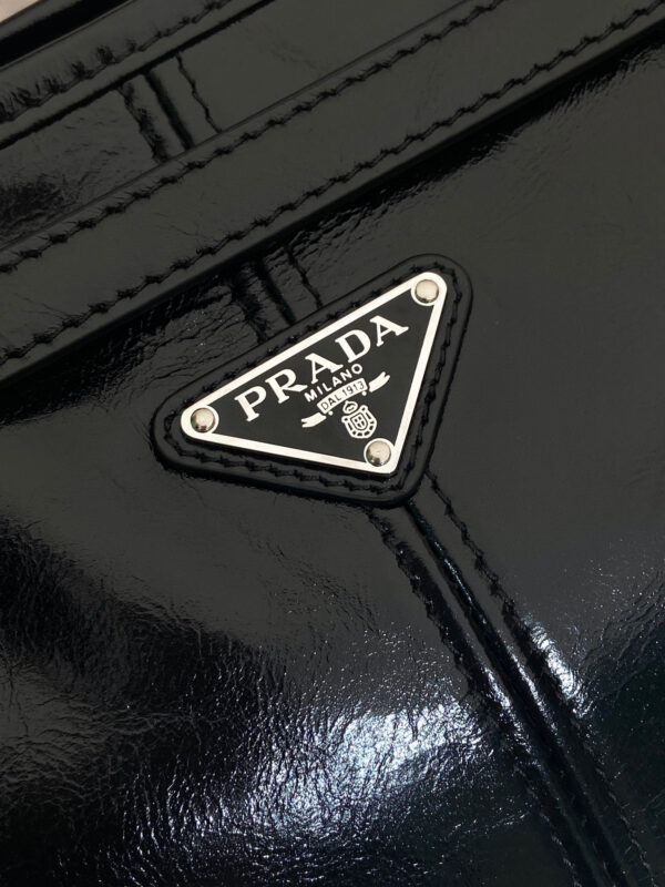 Prada Bonnie leather tote bag