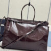 Prada Bonnie leather tote bag