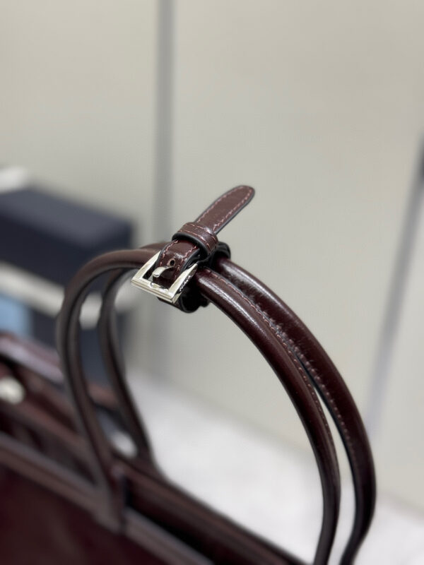Prada Bonnie leather tote bag