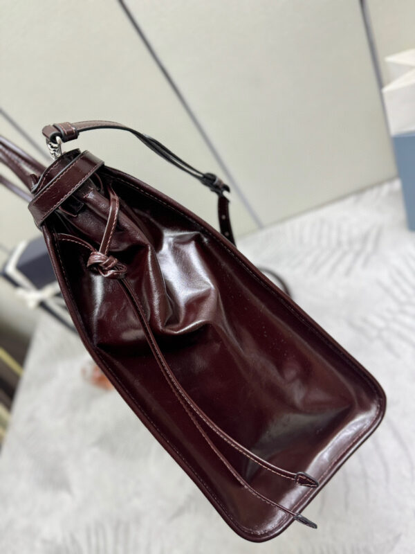 Prada Bonnie leather tote bag