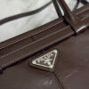 Prada Bonnie leather tote bag