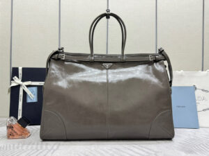 Prada Bonnie leather tote bag