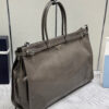 Prada Bonnie leather tote bag
