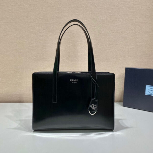 Prada Re-Edition 1995 brushed-leather medium handbag