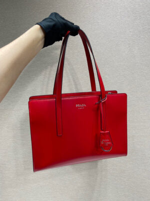 Prada Re-Edition 1995 brushed-leather medium handbag