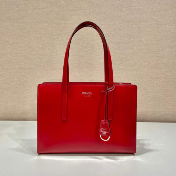 Prada Re-Edition 1995 brushed-leather medium handbag
