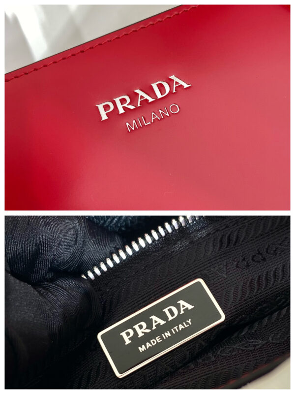 Prada Re-Edition 1995 brushed-leather medium handbag