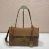 Prada Soft Sound medium suede shoulder bag