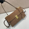 Prada Soft Sound medium suede shoulder bag