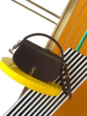 YSL voltaire in box leather