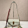 Prada Soft Sound small leather shoulder bag with charms