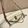 Prada Soft Sound small leather shoulder bag with charms