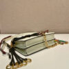 Prada Soft Sound small leather shoulder bag with charms