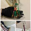 Prada Soft Sound small leather shoulder bag with charms