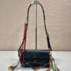 Prada Soft Sound small leather shoulder bag with charms