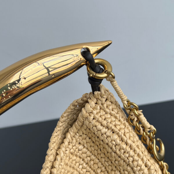 Bottega Veneta Sardine Chain Raffia crochet bag
