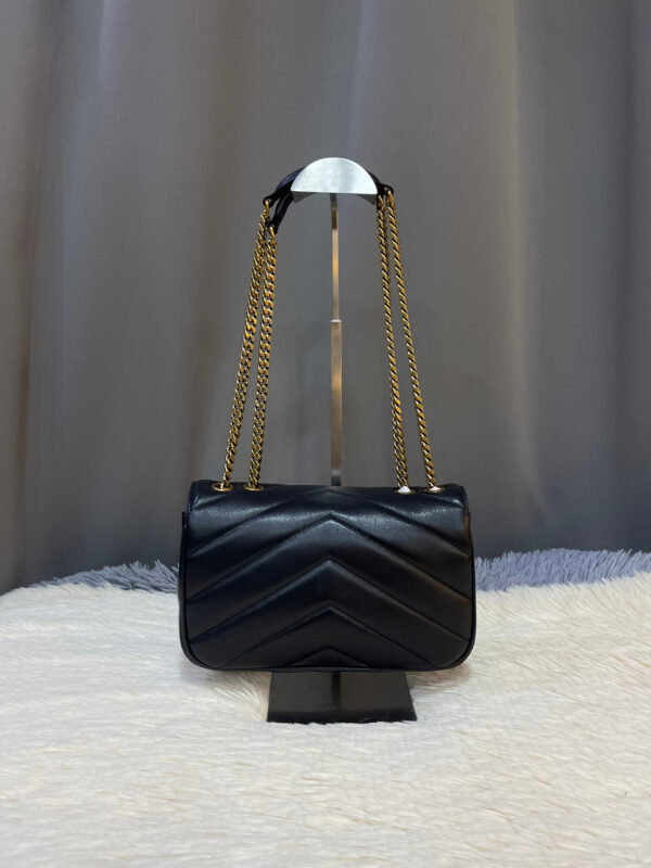 YSL loulou small in matelassé lambskin