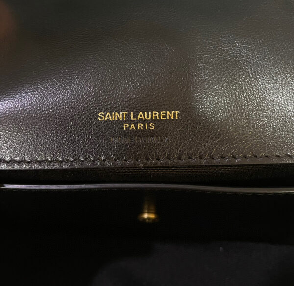 YSL loulou small in matelassé lambskin