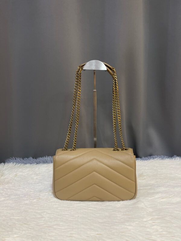 YSL loulou small in matelassé lambskin
