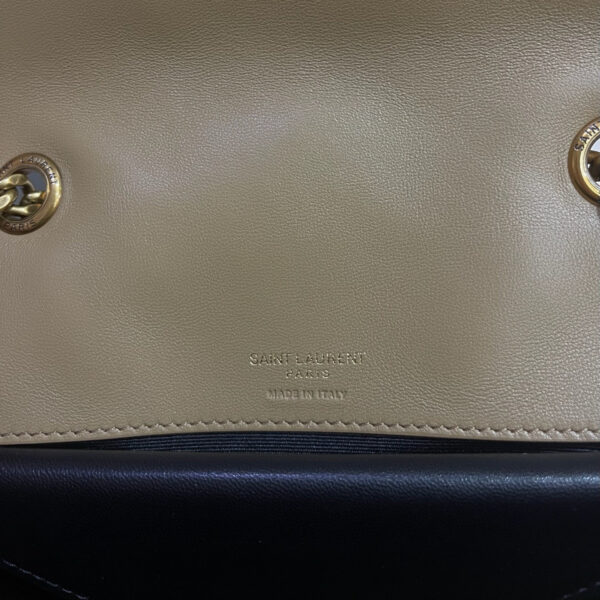 YSL loulou small in matelassé lambskin