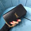 YSL CASSANDRE PHONE HOLDER WITH STRAP