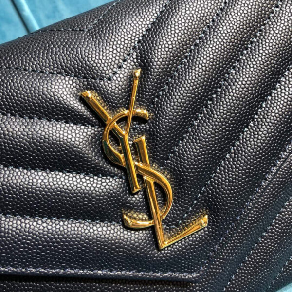 YSL CASSANDRE MATELASSÉ CHAIN WALLET
