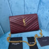 YSL CASSANDRE MATELASSÉ CHAIN WALLET