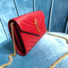 YSL CASSANDRE MATELASSÉ CHAIN WALLET