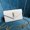 YSL CASSANDRE MATELASSÉ CHAIN WALLET