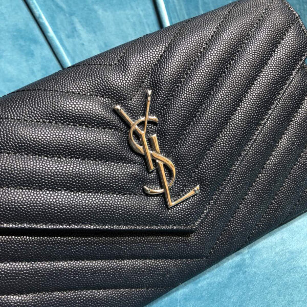 YSL CASSANDRE MATELASSÉ CHAIN WALLET
