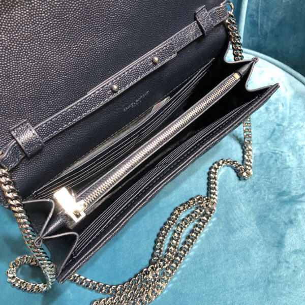 YSL CASSANDRE MATELASSÉ CHAIN WALLET