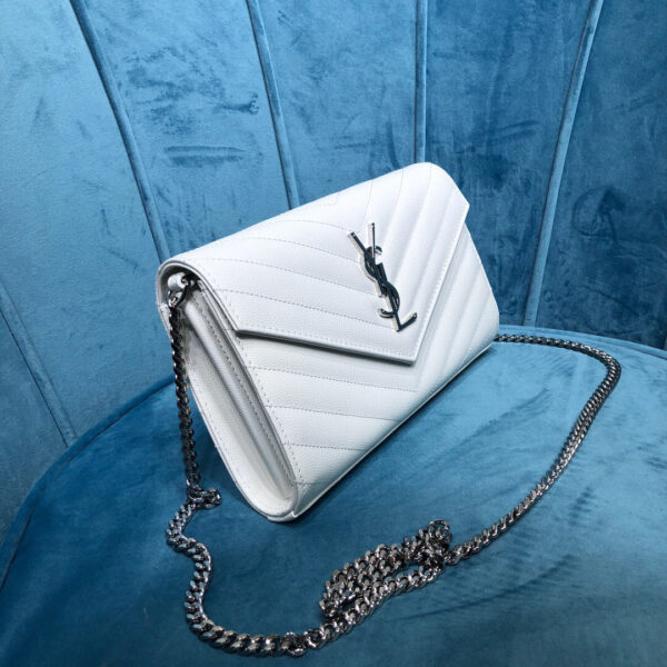 YSL CASSANDRE MATELASSÉ CHAIN WALLET